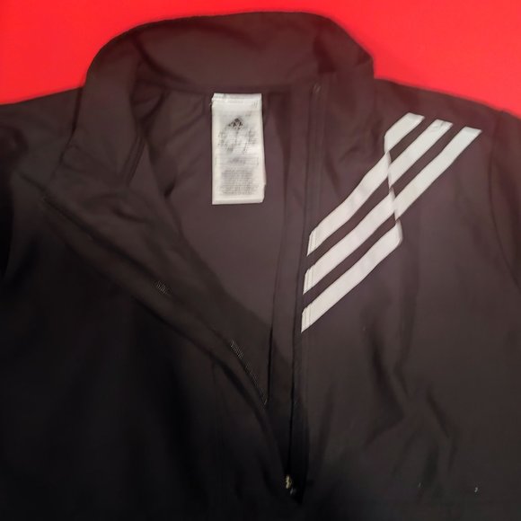 Adidas black Women's Own The Run Lightweight Wind Jacket, Black Size S - Picture 2 of 5